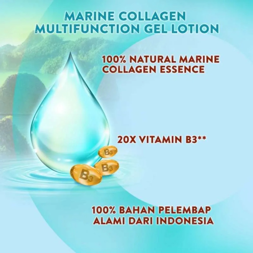 CITRA MULTIFUNCTION GEL LOTION  MARINE COLLAGEN  180ml