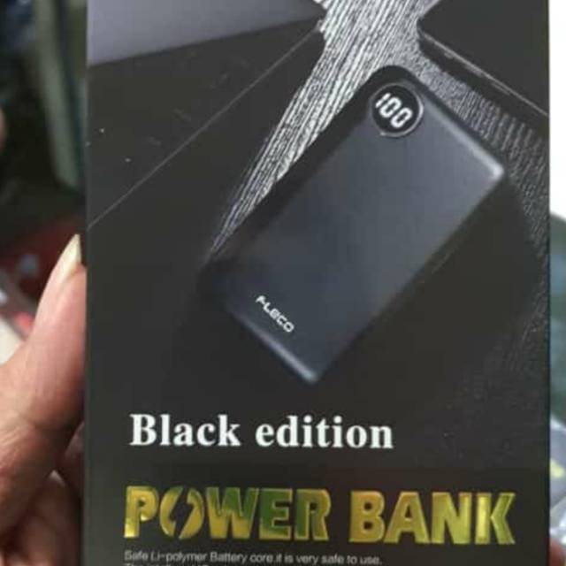 Powerbank Fleco FB-908 8800 mah Power Bank LCD Fleco FB908 8800mah