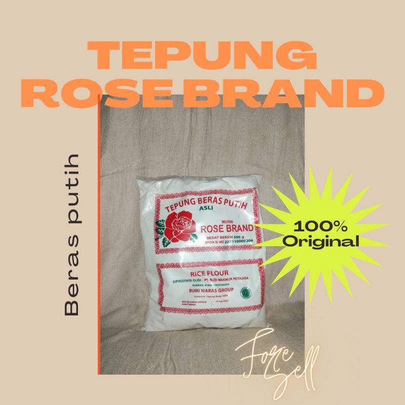 

Tepung Beras Rose Brand
