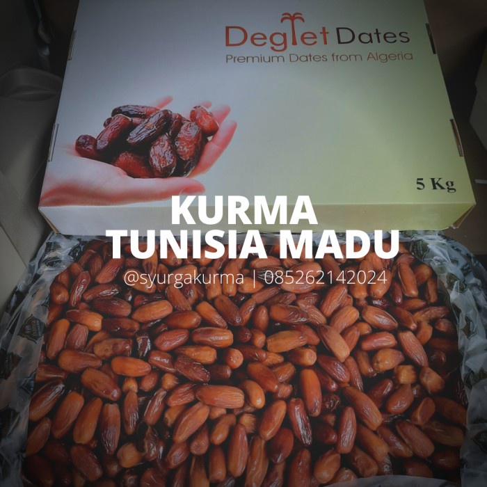 

Kurma Terbaru - Kurma Tunisia Madu 1 Dus By Syurga Kurma Medan