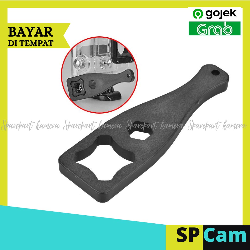 Kunci Screw Wrench Spanner Knob Kunci Sekrup Mounting Action Camera GoPro SJCAM BPro XiaomiYi Kogan