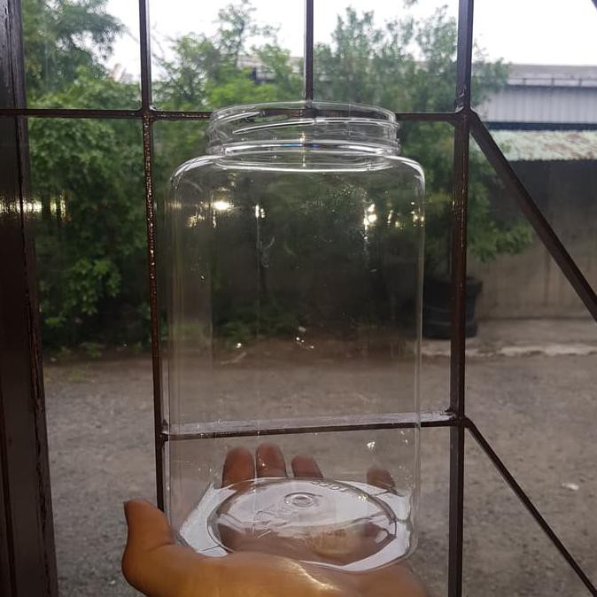 toples 2Liter kotak tanpa tutup