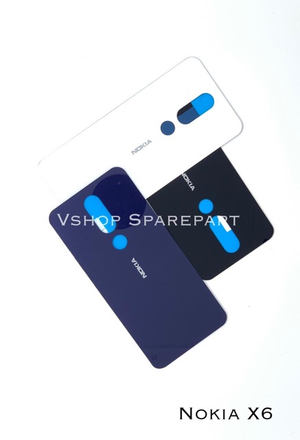 Backdoor Back Casing Tutup Baterai Nokia 6.1 Plus X6 TA1116