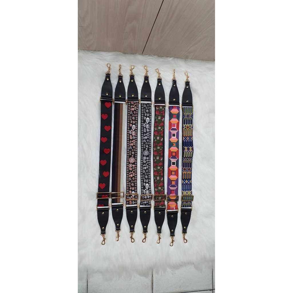 Tyler Canvas Bag Strap Leather Adjustable TERBATAS