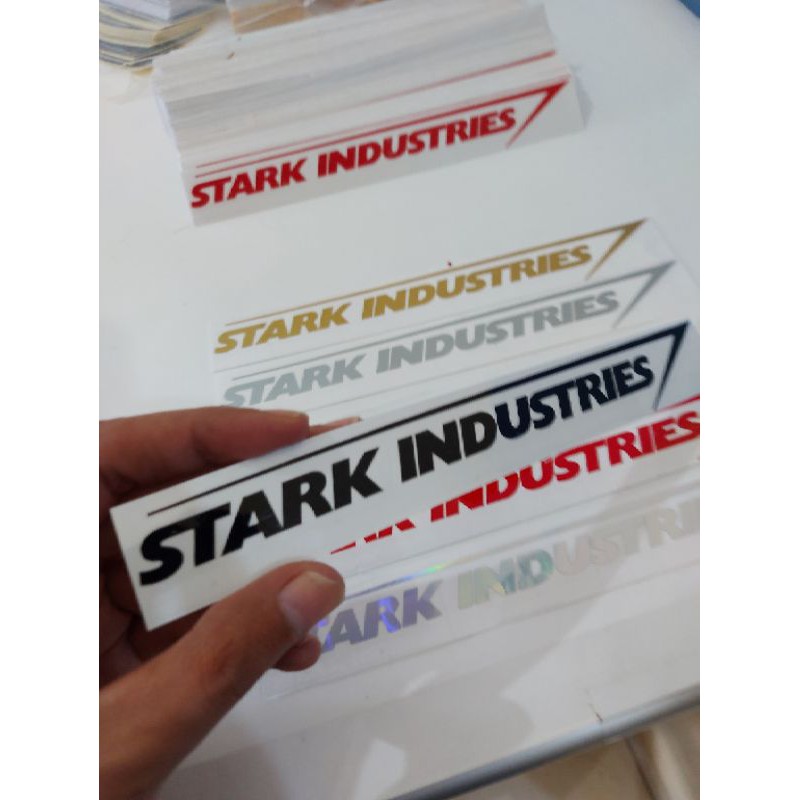 STICKER STARK INDUSTRIES CUTTING