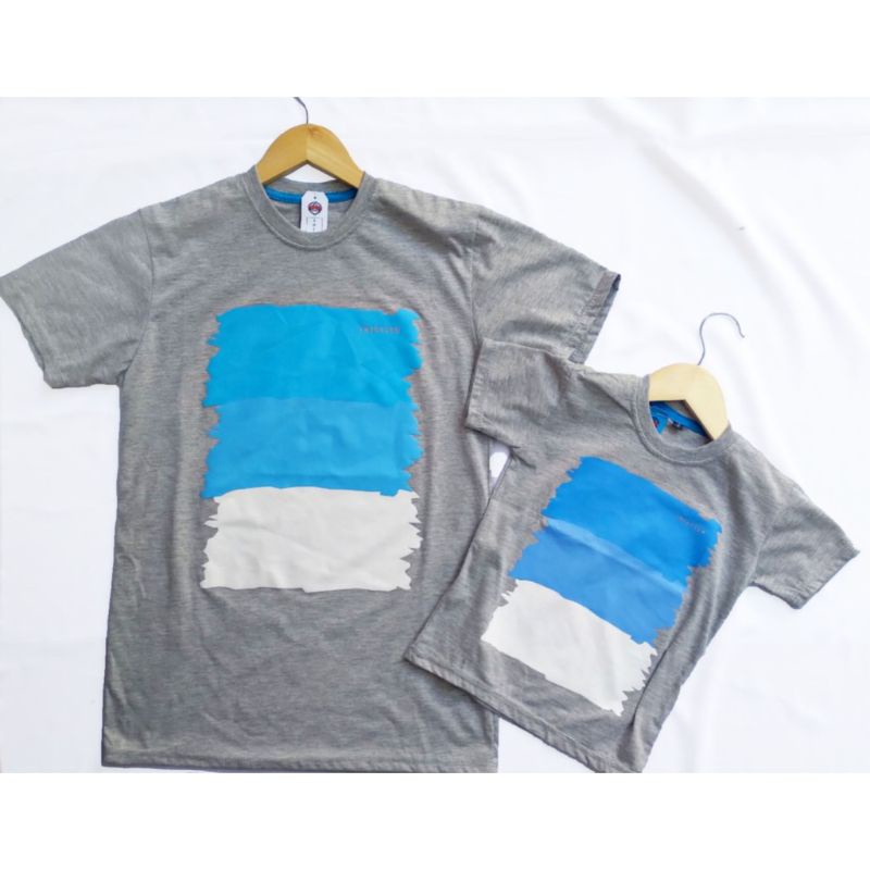 KAOS COUPLE ANAK LAKI-LAKI DAN AYAH /BAJU COUPLE/KAOS BANDUNG