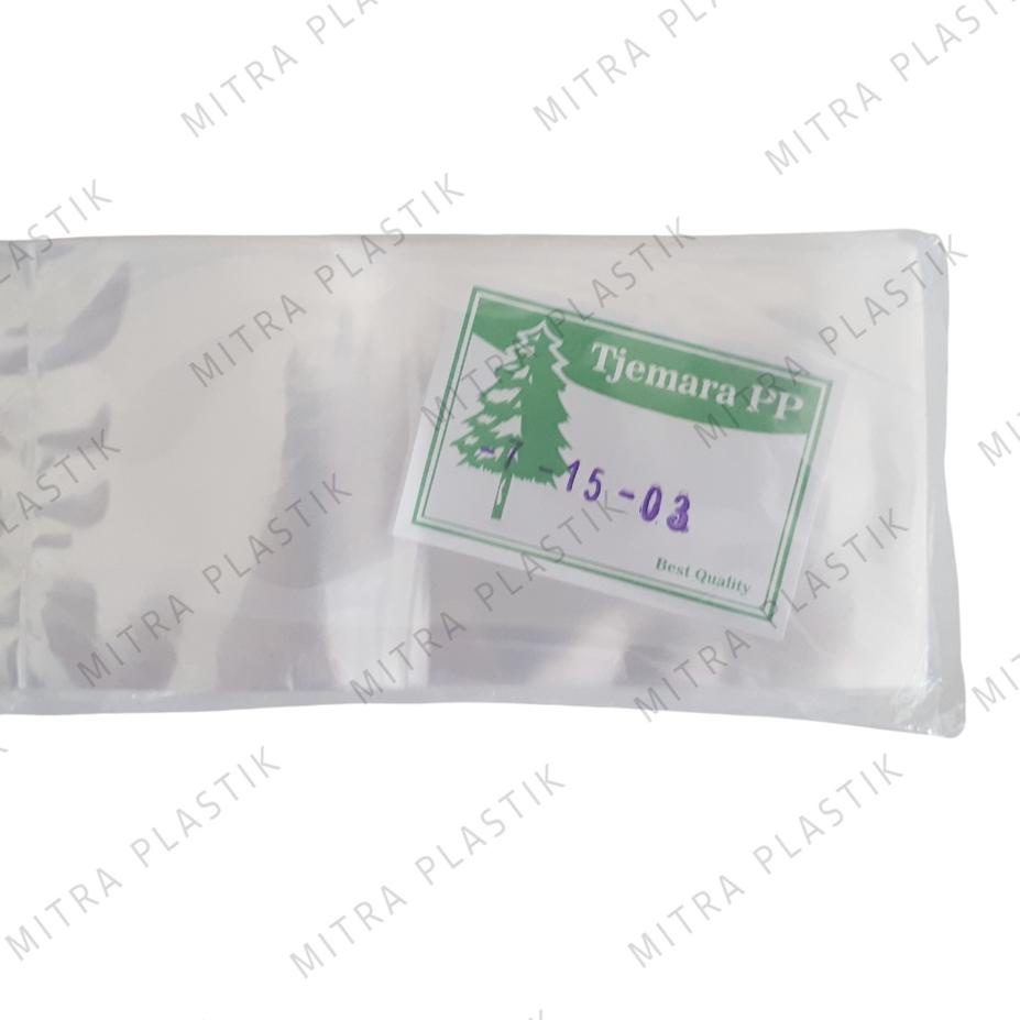 

[KODE QM8FO] Plastik PP Lebar 7 Tebal 03 7x10 7x12 7x15 7x20 Kantong Plastik Bening Transparan