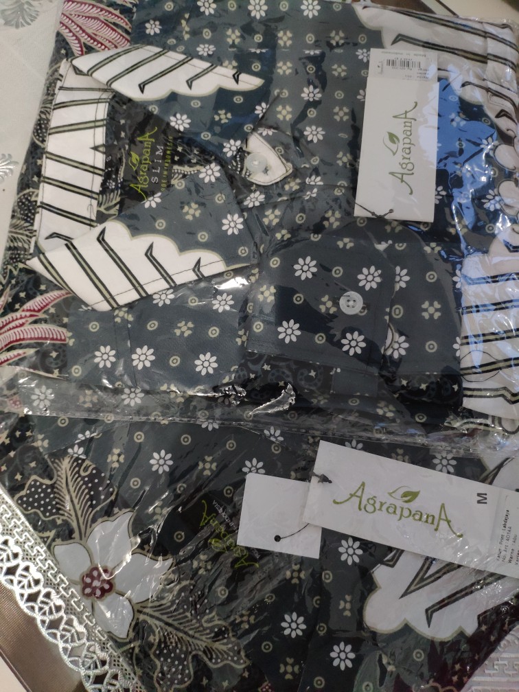 Agrapana Blouse Batik Wanita Baju Atasan Batik Wanita Modern Couple Sarimbit Lengan Panjang Labda