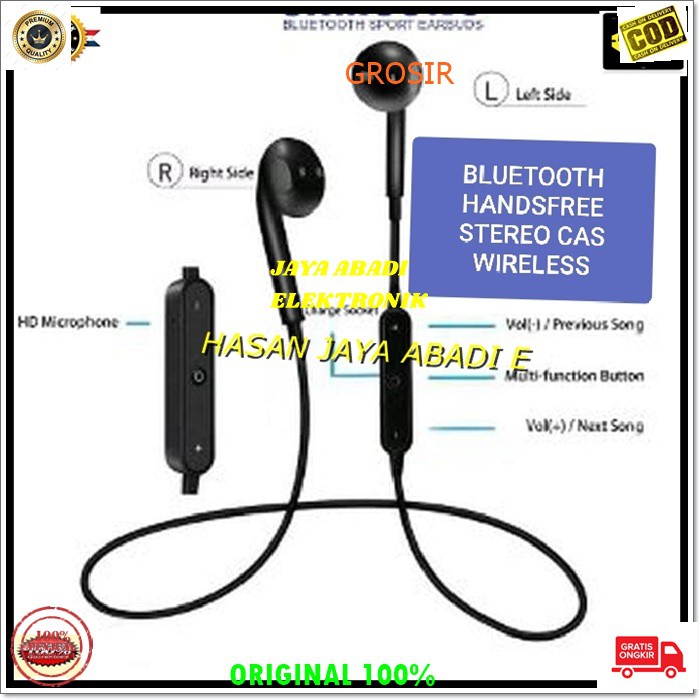 J167 HEADSET BLUETOOTH SPORT HANDSFREE EARPHONE HEADPHONE BLUETOOT MUSIK MP3 BLUETOT WIRELESS AUDIO HEADPHONE HANDFREE EARPHONE LIPAT BLUETOOTH MUSIK SOUND NELPON CALL CAS CHARGE HEADSET UNIVERSAL MULTI BISA SEGALA JENIS BLUETOOTH GADGET SUARA JERNIH