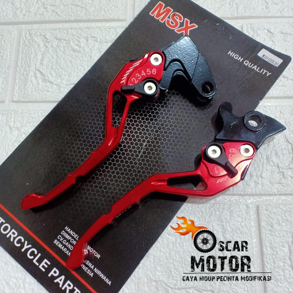 Handle Rem Model Jarum Cnc Hendel Variasi Motor Vario 150 Nmax Vixion Tiger Scoopy Donat Genio motor motor