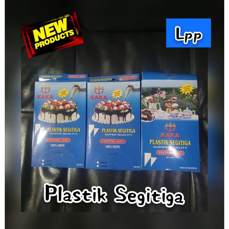 

Plastik papping segitiga uk 24 x 29 cm (Size Small) ~ 100 lbr
