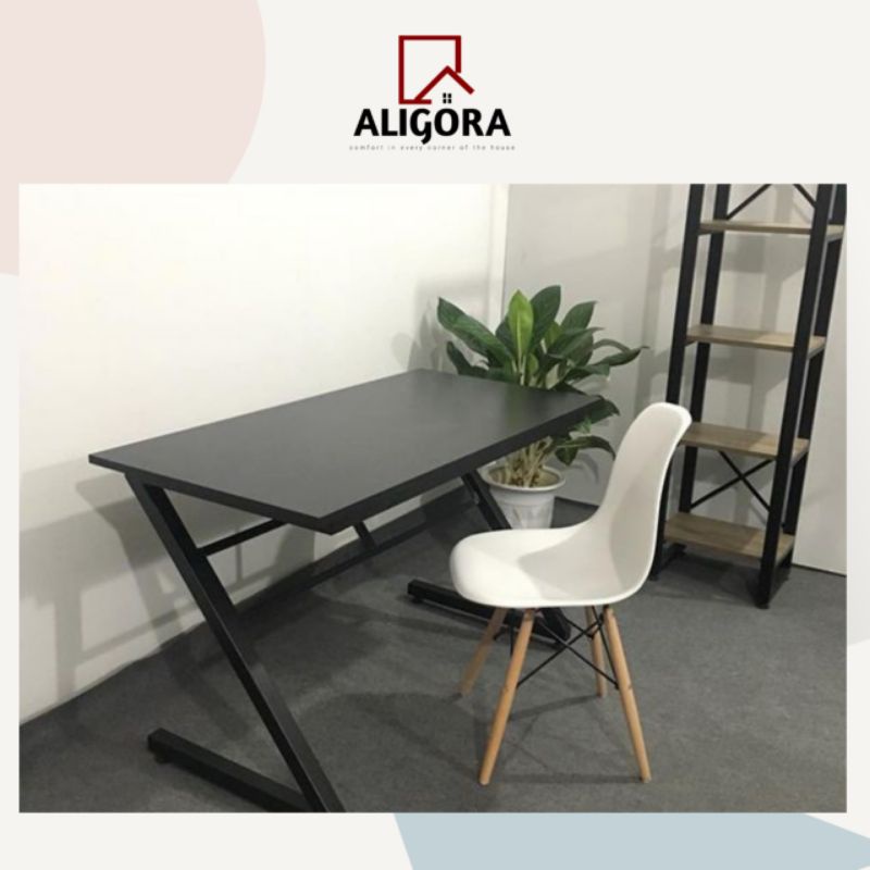 Meja Komputer/Meja Belajar/Meja Gamming Aesthetic Minimalis Modern