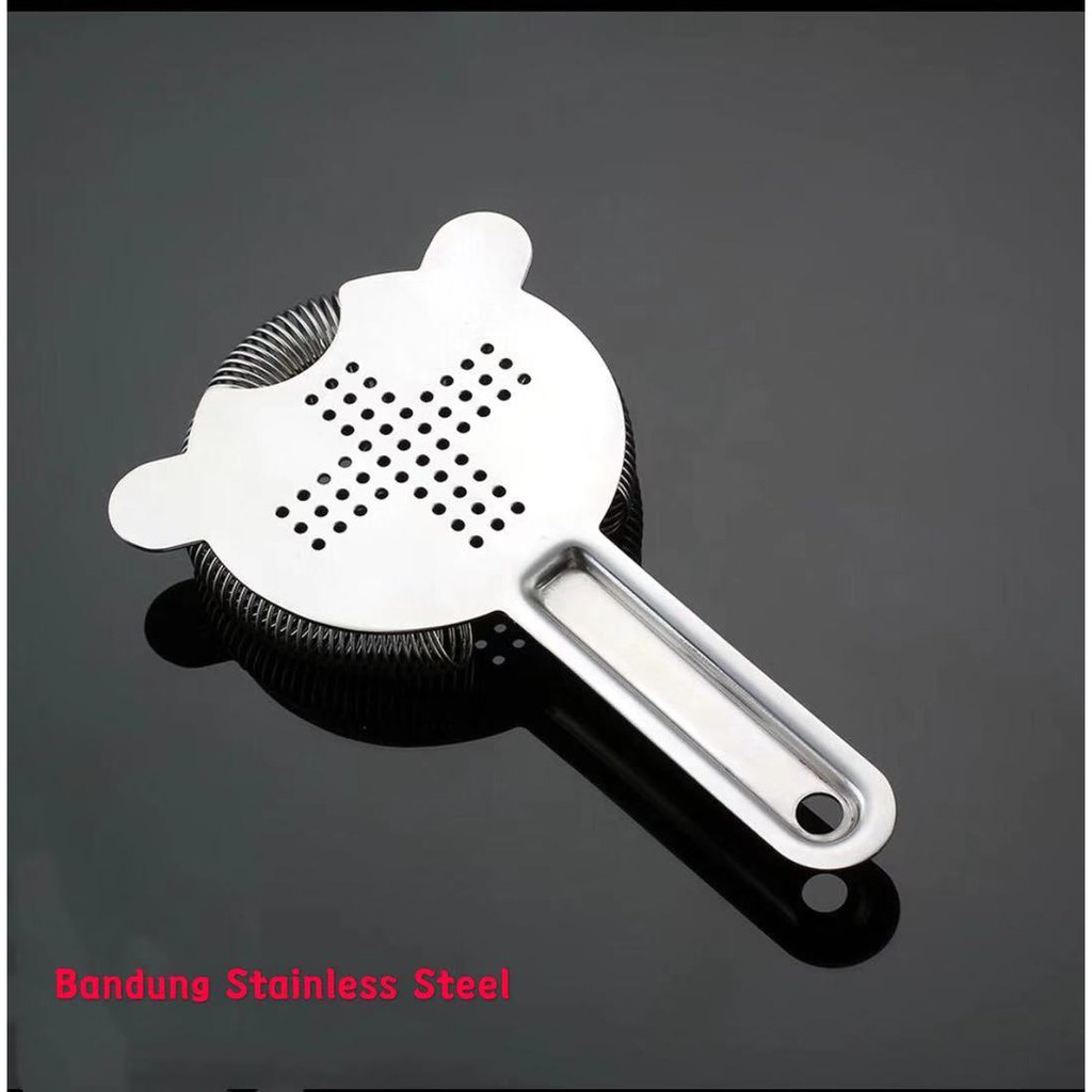 Sus 304 Filter wine cocktail shaker strainer bar ice stopper hawthorne