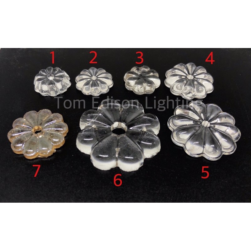 Hiasan Tangkai Lampu Lilin Chandelier Model Bunga Kembang Flower Dekor