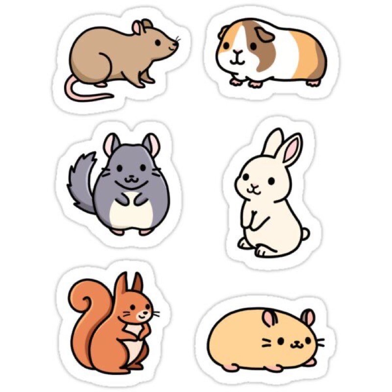 

cute animal sticker