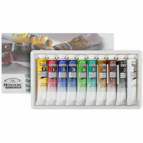

WINTON OIL PAINT SET 10X21ML