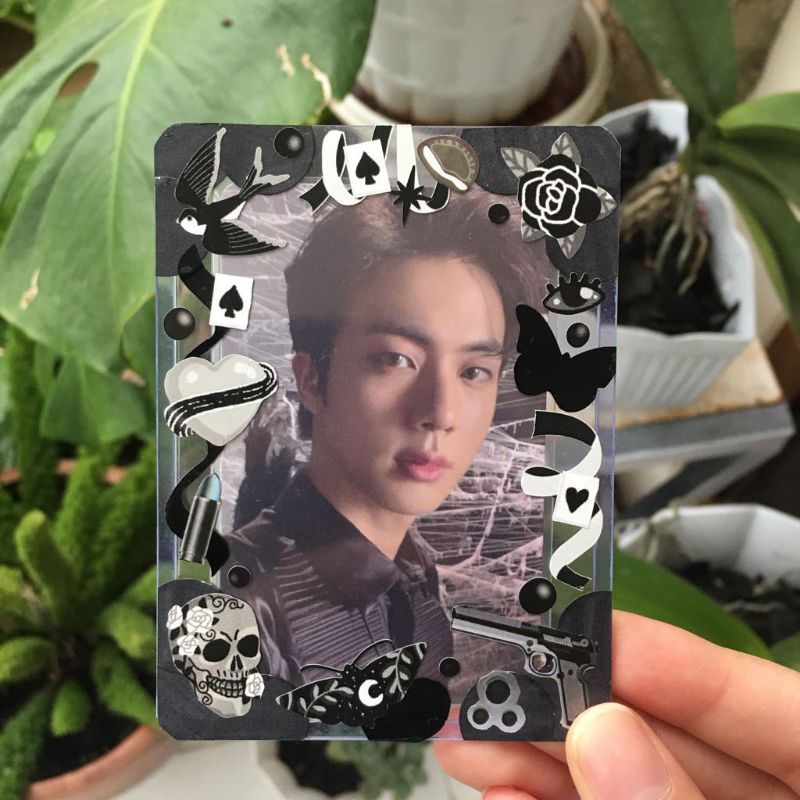 official photocard jin mots 7 ver 2 / pc jin