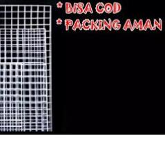✿ Kawat Ram 115x75 Cm 5mm -Rak Display Aksesoris HP - Rak Gantung putih ▼