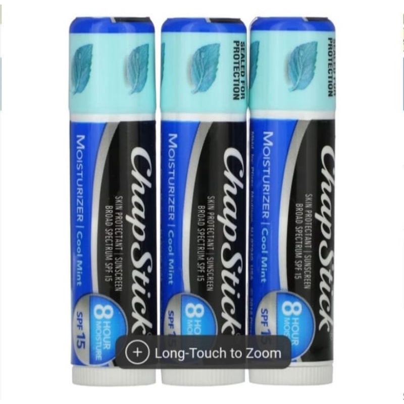 Jual Chapstick Cool Mint Spf 15 4g Shopee Indonesia