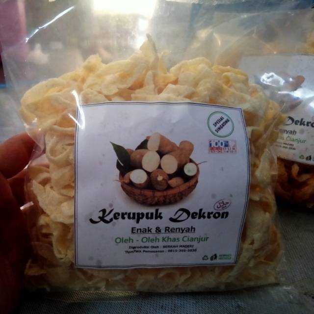 

Kerupuk Dekron