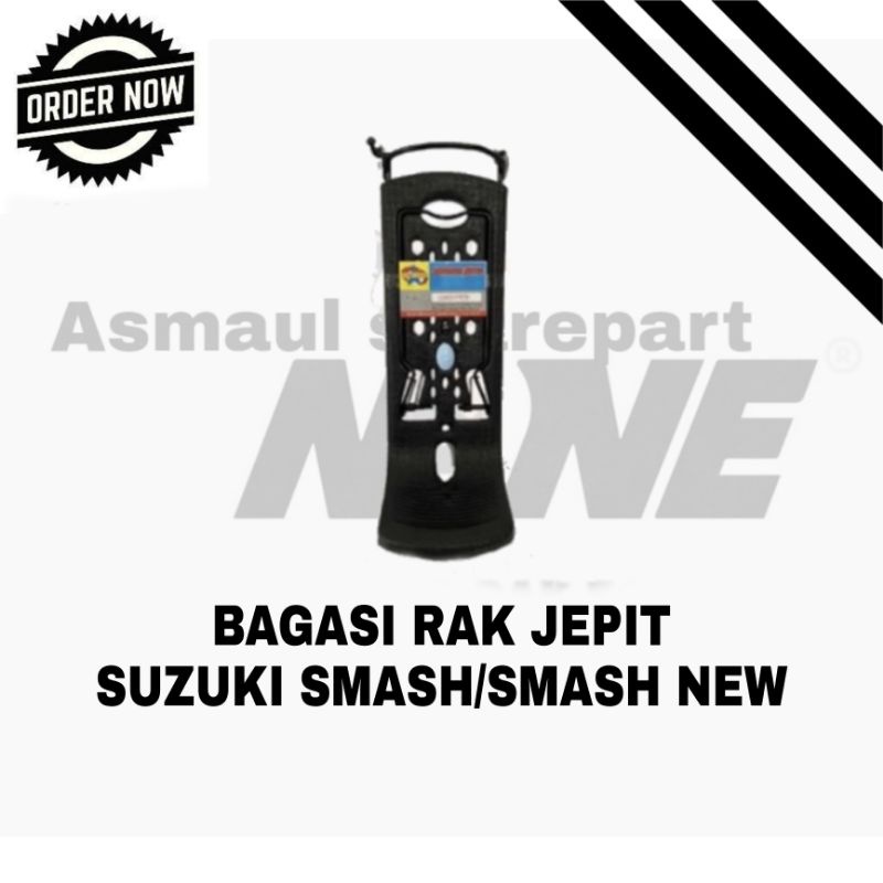 Rak Keranjang Jepit Kranjang Bagasi Tengah Sepeda Motor Suzuki Smash / Smash New Tebal Murah
