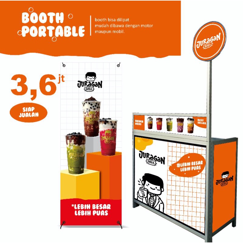 Paket Kemitraan Franchise Juragan Boba