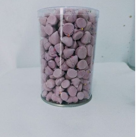 

mini meringue rasa taro