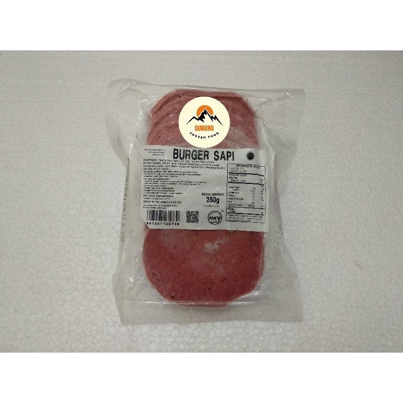 

Bernardi Burger Sapi 250gr