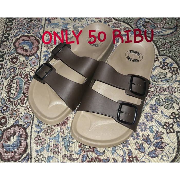 sepatu sendal sandal murah jepit pria jelly shoes Diskon