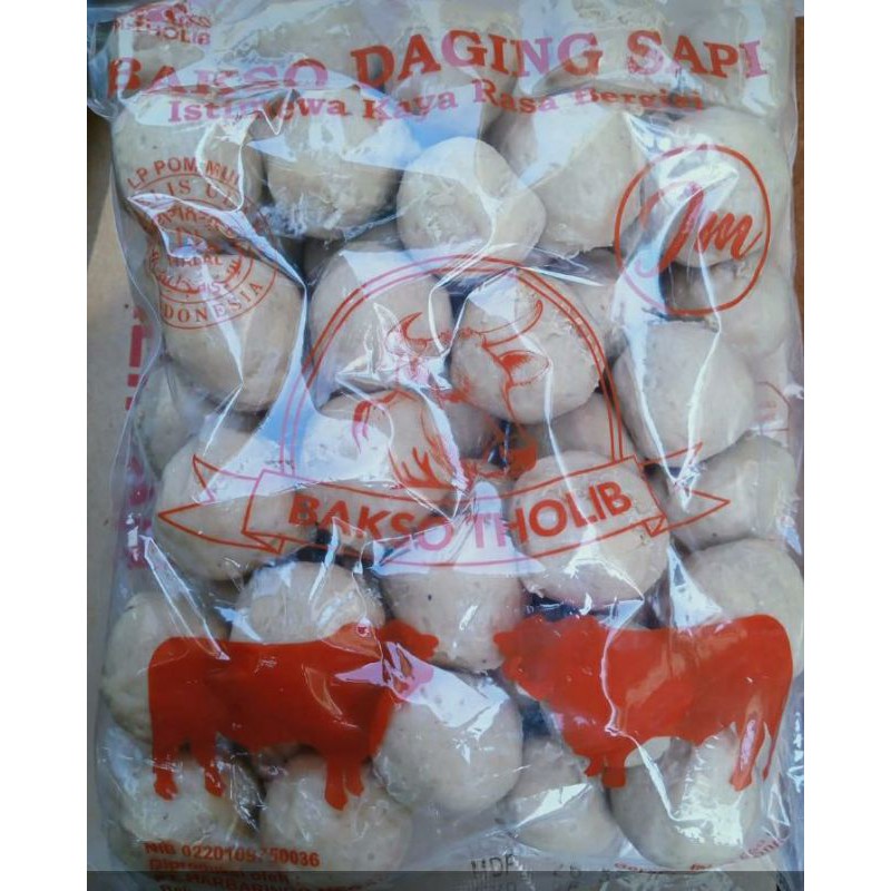 

bakso tolib isi 50