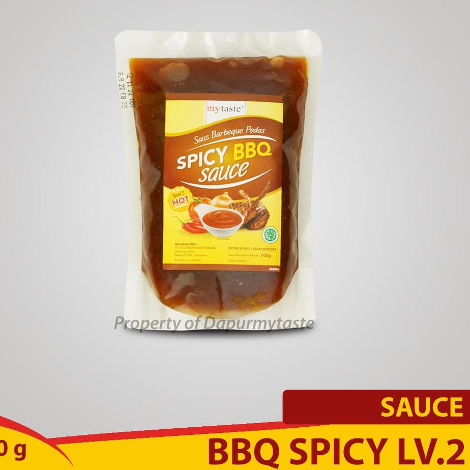 

CODEIi7I2--My Taste BBQ Spicy Level 2 - Saus Barbeque Pedas 500 Gram