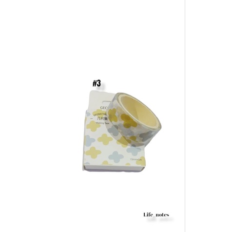 

Washi Tape motif monokrom