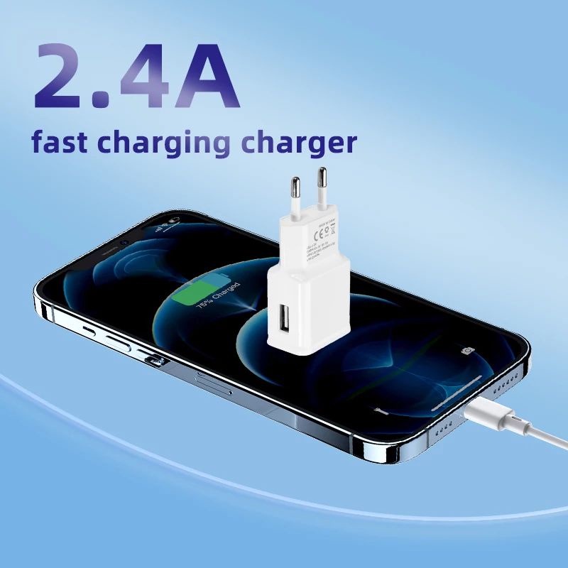 Charger Samsung《Grosir /COD》Micro Usb 2.4A Fast Charging / FREE Kabel Data