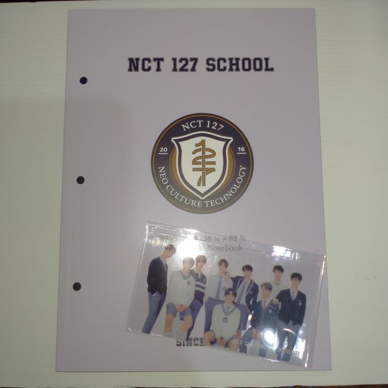 Notebook B2S NCT 127 + Bookmark Group
