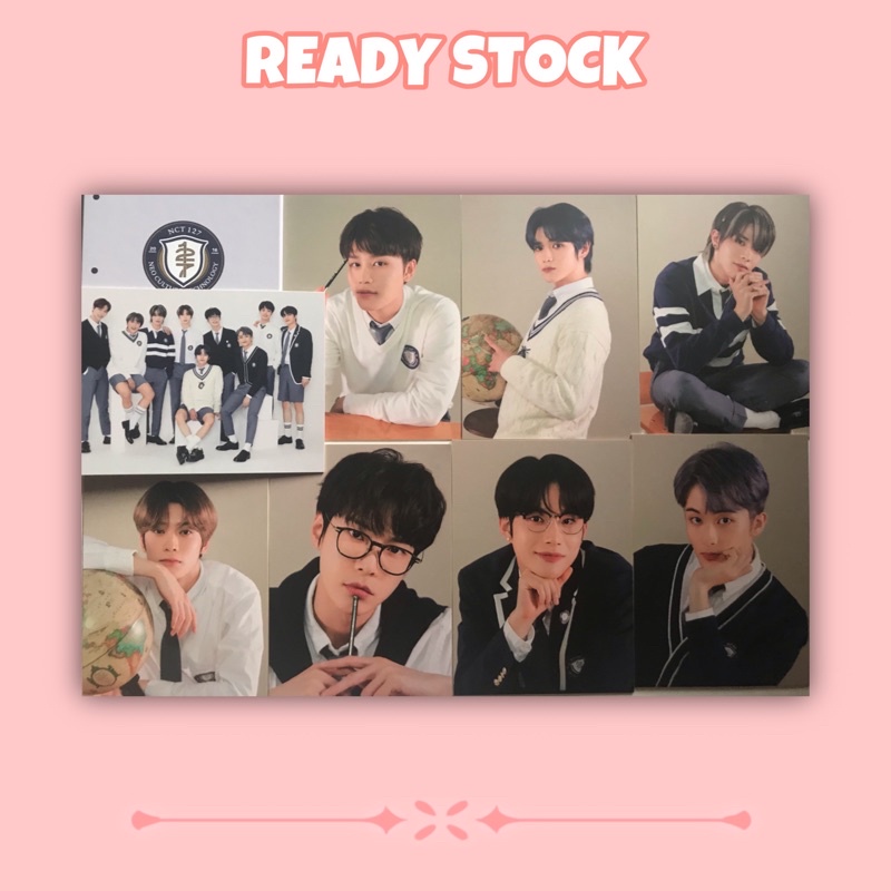 [Ready] Postcard B2S Taeyong Jaehyun Doyoung Mark Jungwoo Yuta Taeil Grup NCT 127
