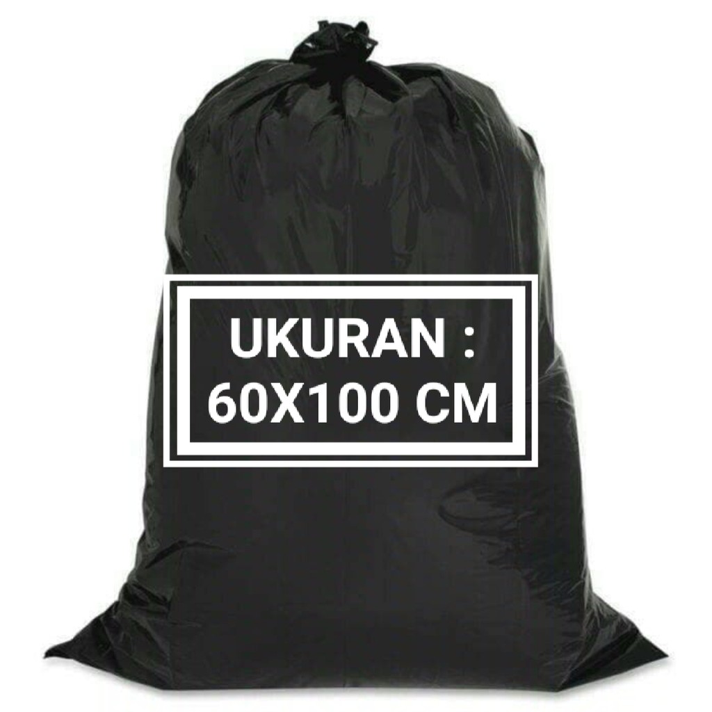 KANTONG PLASTIK SAMPAH UKURAN 60X100