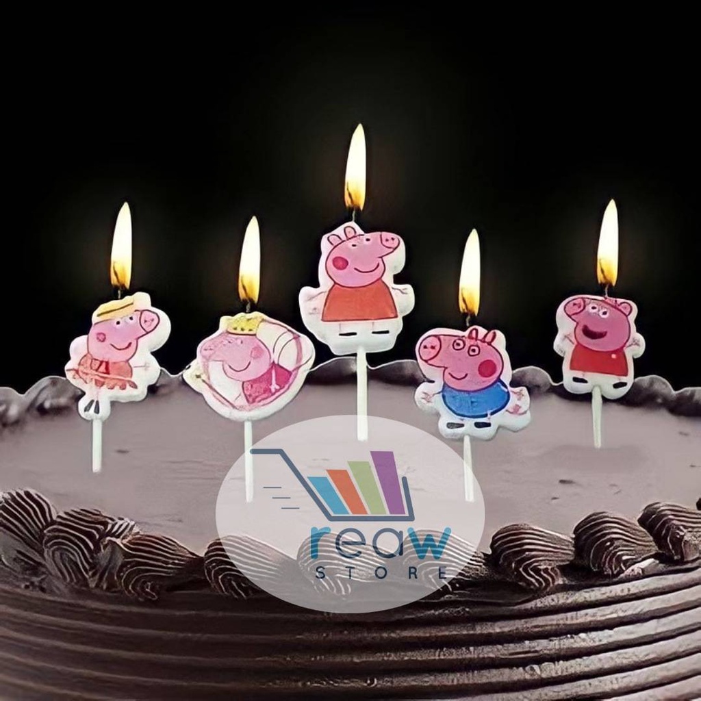 Lilin Ulang Tahun Lilin Ultah Peppa Pig Lucu