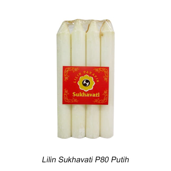 Lilin sembahyang Sukhavati Putih