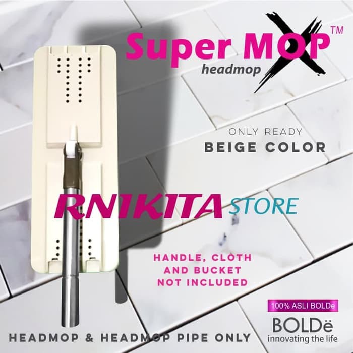 HEADMOP BOLDe SUPER MOP X & SUPER MOP X2 - 100 Original BOLDe
