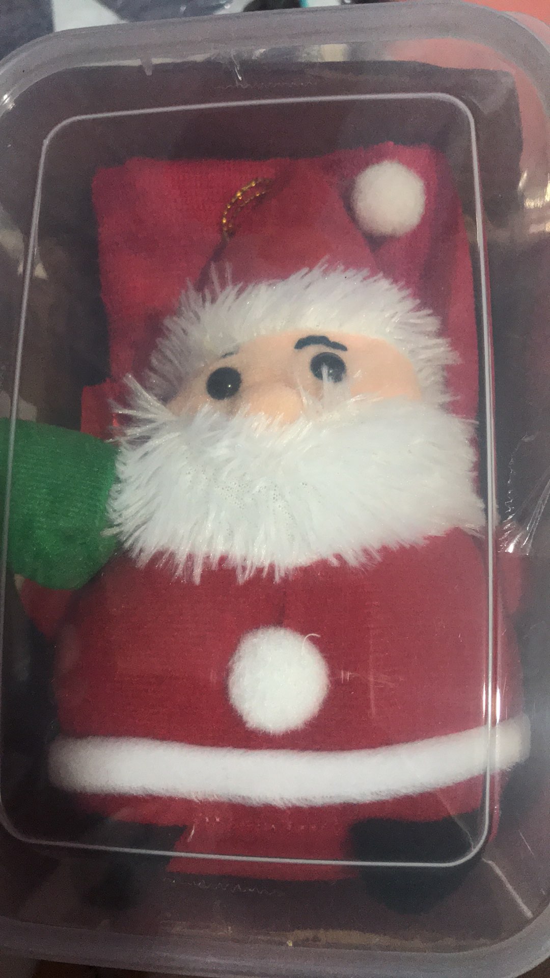 Paket Handuk + Boneka Santa Klaus Souvenir Natal Santa Claus Christmas