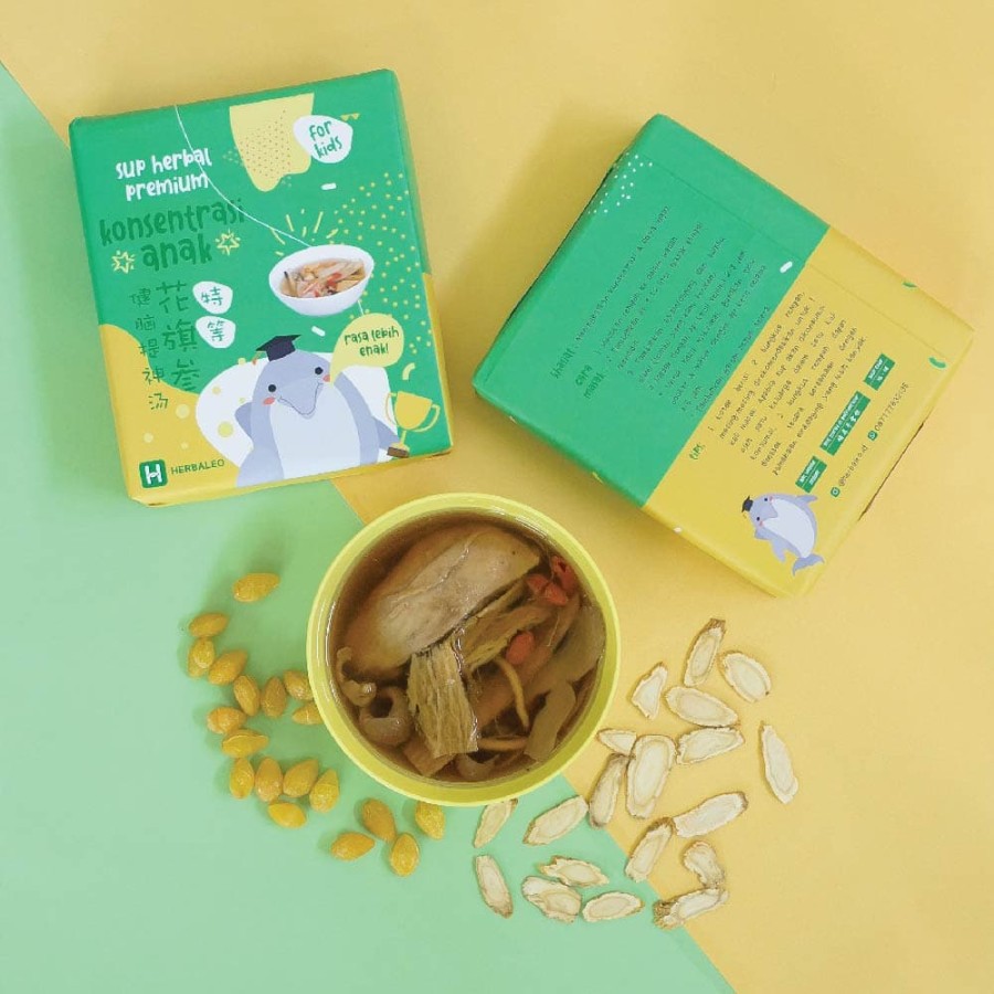 Herbaleo Premium Soup - Konsentrasi Anak untuk Otak dan Daya Ingat