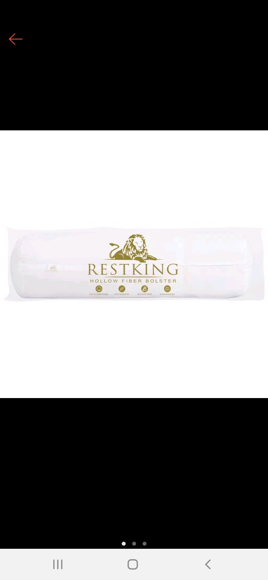 [grosir] Guling Restking (hollow Siliconized Fiber)