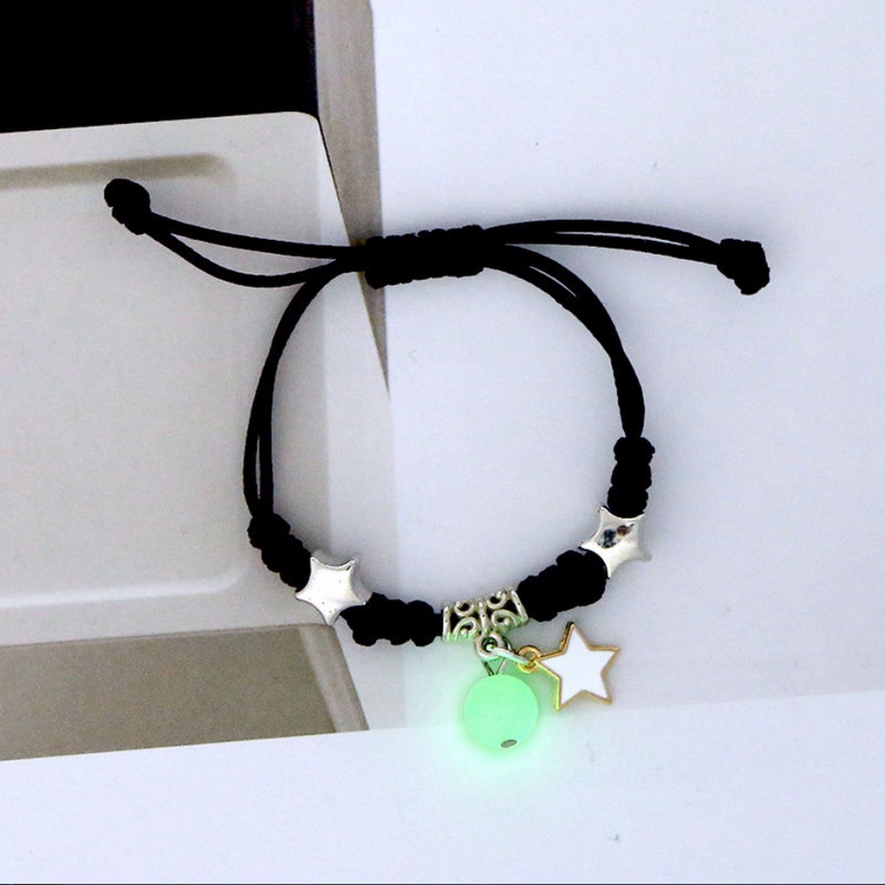 2pcs Gelang Luminous Adjustable Untuk Pria Dan Wanita