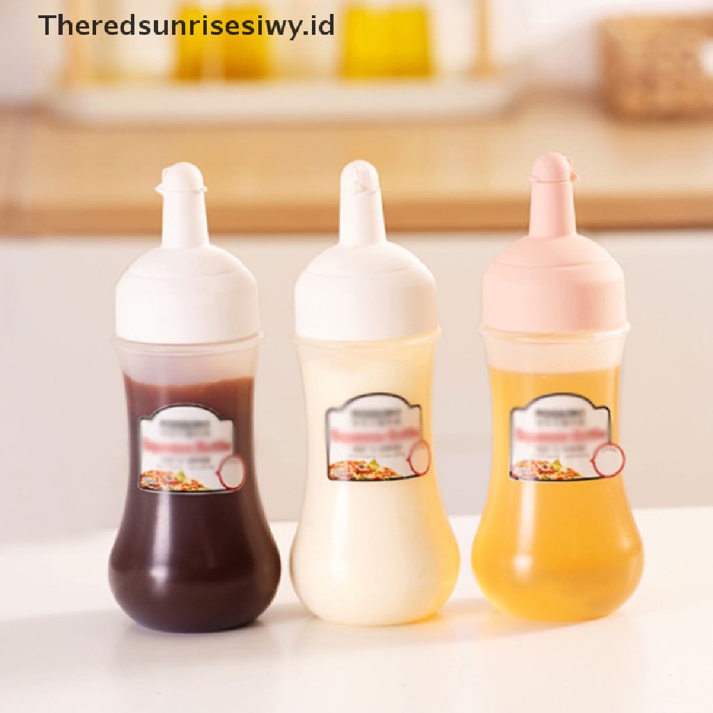 # Alat Rumah Tangga # Botol Dispenser Saus / Sirup / Salad / Minyak / Kecap / Makanan Untuk Dapur