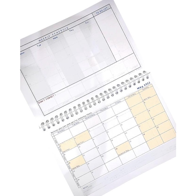 

Weekly Monthly Planner Agenda 2022 - Schedule Book (Take The Risk)