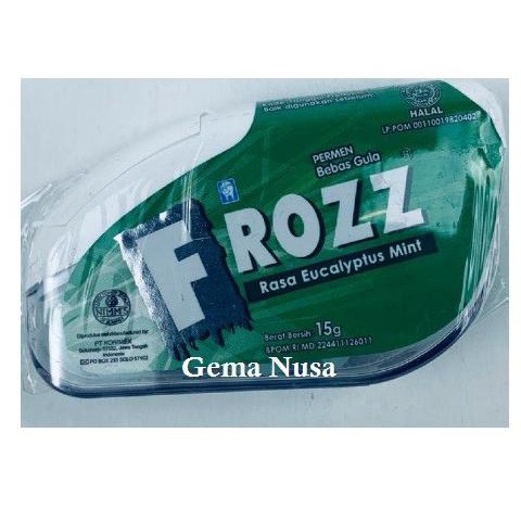 

Frozz Eucalyptus Mint Permen 15Gr