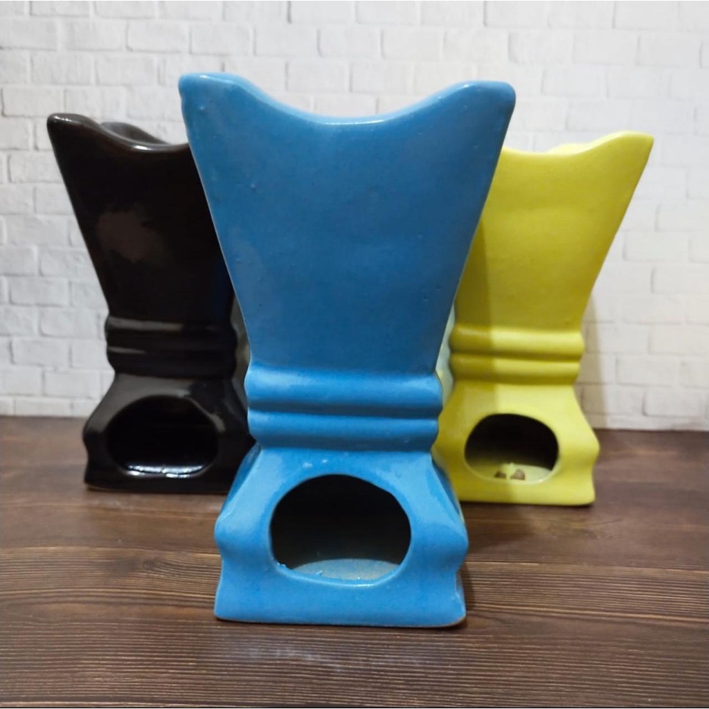 tempat Bukhur keramik tempat bakaran dupa Bukhur Gahru tungku keramik