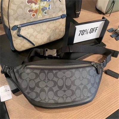 Coach Waistbag Tas kurir pria Tas pinggang Pria TAS COACH