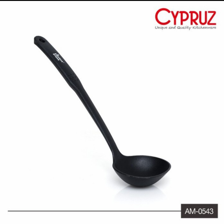 CYPRUZ Laddle Sendok Sayur Kuah Nylon Premium 32 cm AM 0543