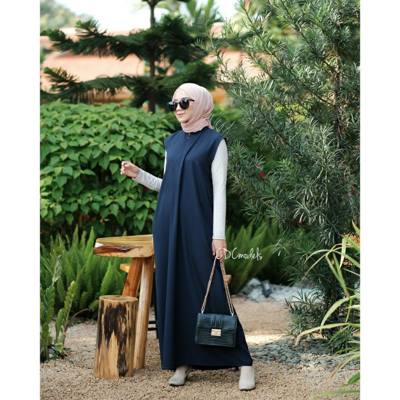 pakean wanita//gamis moscrep premium//atasan wanita